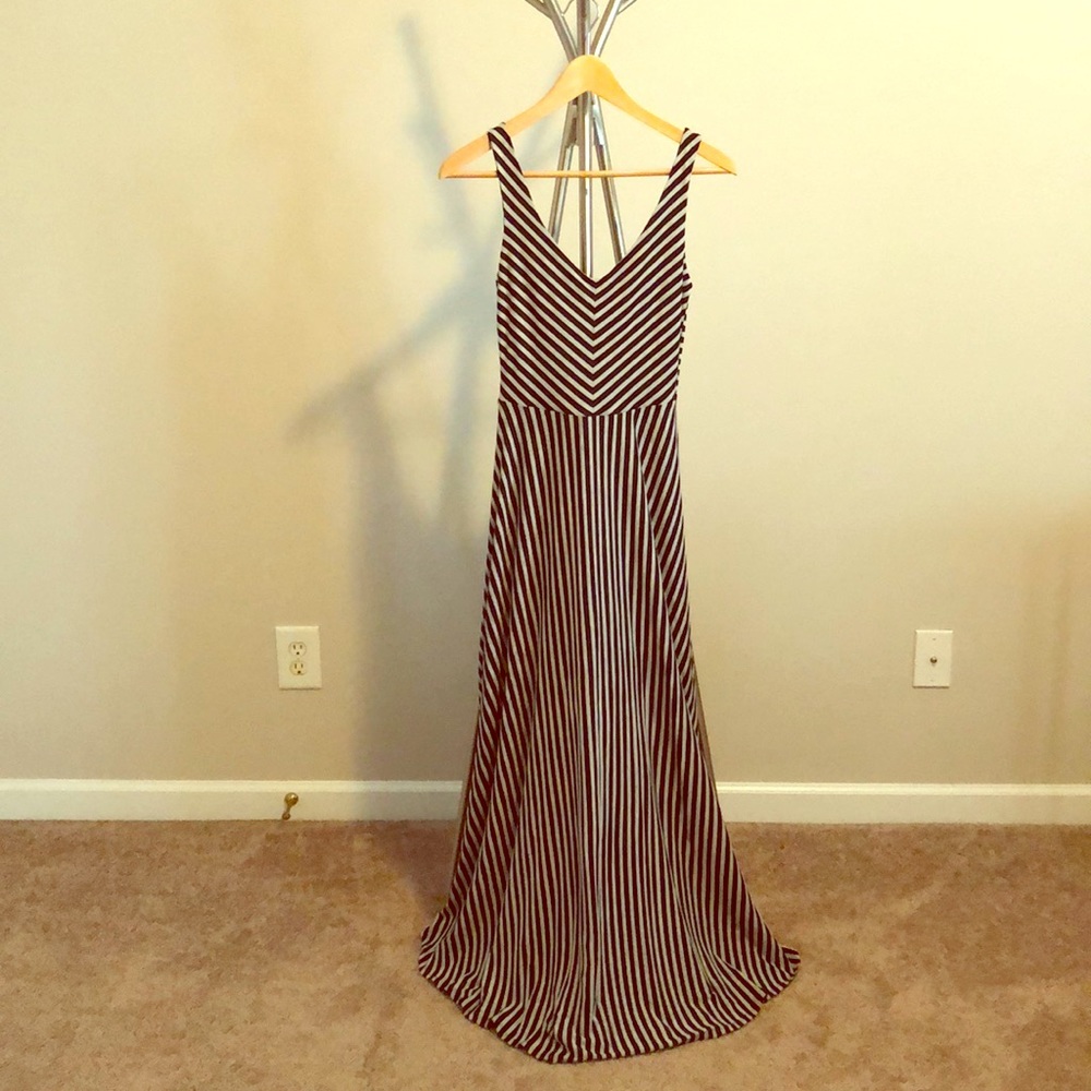 Anthropologie maxi dress